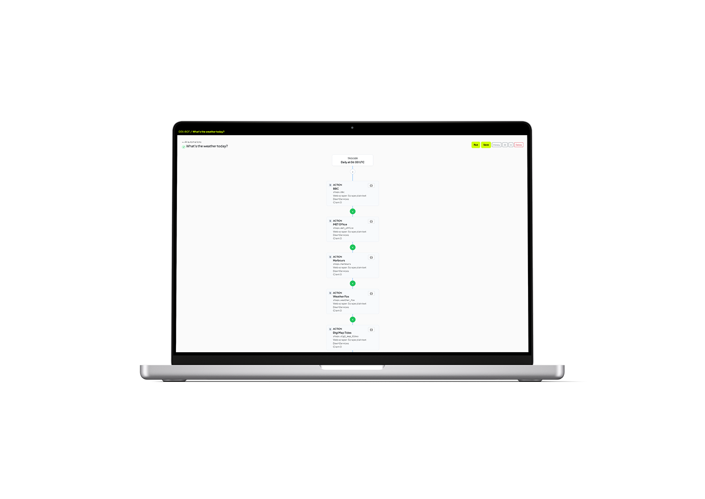 DEXM Bob Workflow